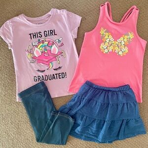 Bundle of 4-Little Girl’s Sets-Size 5/6